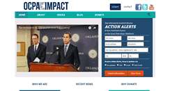 Desktop Screenshot of ocpaimpact.org
